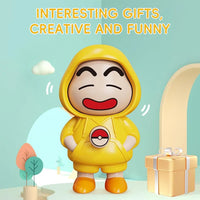 Shin-Chan Rotating Face Keychain