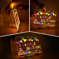 LED Message Sketch Board & Night Lamp