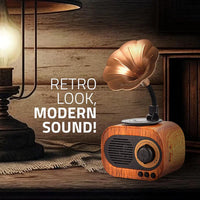 Retro Vinyl Bluetooth Speaker