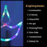 Diya Curtain Lights | Multi