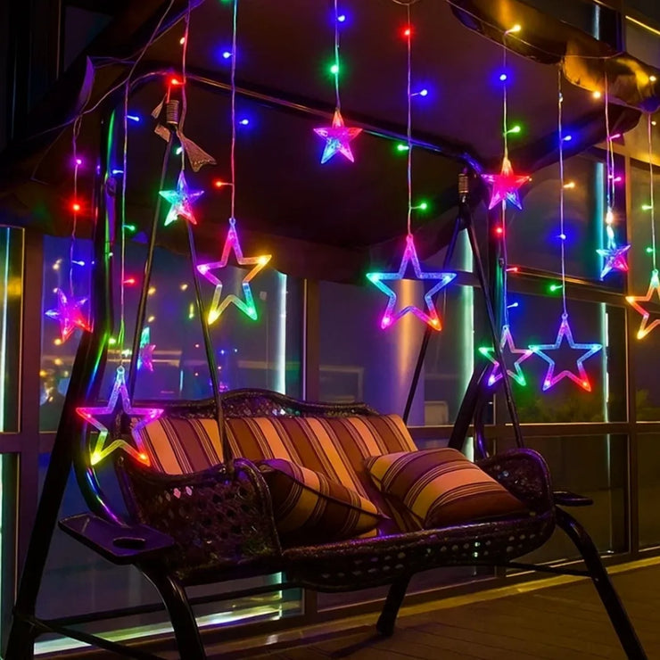 Star Curtain Lights | Multi LED