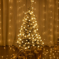 Star Curtain String Lights | 40 Stars | Warm White LED