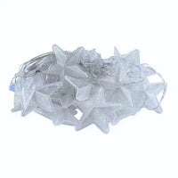 Star Curtain String Lights | 40 Stars | Warm White LED