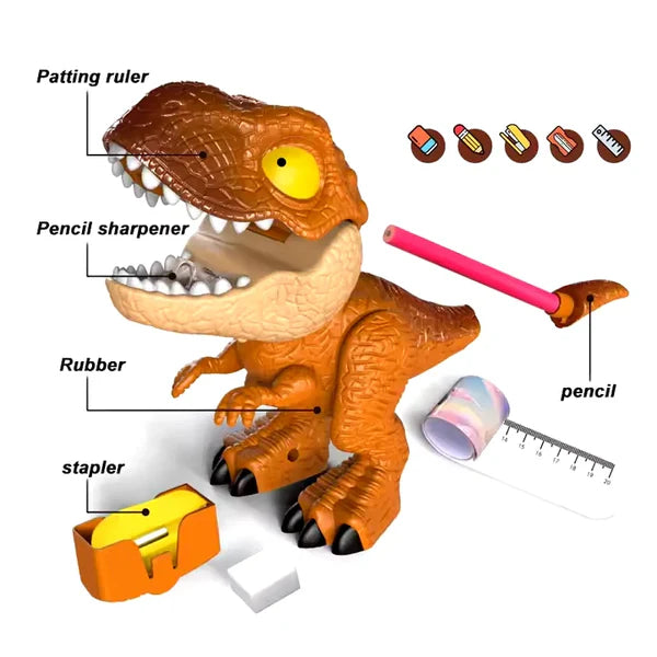 5-in-1 Dinosaur Stationery Set
