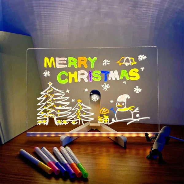 LED Message Sketch Board & Night Lamp