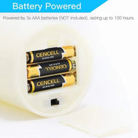 LED Pillar Candles with Remote Control | RGB LED Color | Pack of 3
