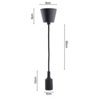 Ceiling Hanging Pendant Light with E27 Bulb Holder | Bulb not included